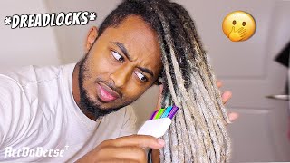 HOW TO BLEACH YOUR DREADLOCKS  Step by Step Tutorial [upl. by Dubois]