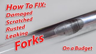 Fix Damaged Leaking Forks [upl. by Luing]