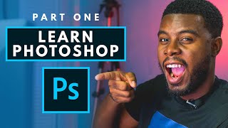 How to Use Adobe Photoshop Part 1 Graphic Design Tutorial for Beginners [upl. by Bakerman]