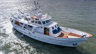 1965 Classic 74 Motor Yacht quotShiloquot  For Sale with The Yacht Sales Co [upl. by Aiello32]