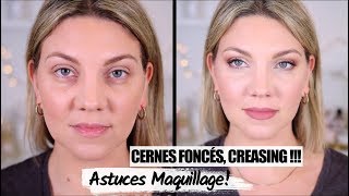 COMMENT CAMOUFLER SES CERNES  MAQUILLAGE amp ASTUCES FACILES  Dark Circles [upl. by Novyad]