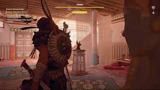 Assassins Creed Origins  No Honor Amongst Thebes Puzzle [upl. by Alana438]