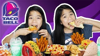 TACO BELL MUKBANG  Tran Twins [upl. by Rondon735]