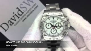 Rolex Cosmograph Daytona Tutorial [upl. by Gibb269]