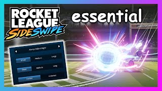 Rocket League Sideswipe Settings [upl. by Filmer]