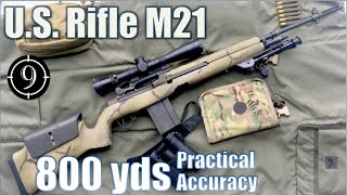 M21 to 800yds Practical Accuracy Leupold Mk4 LRT 3510x40mm M14M1a sniper [upl. by Bogosian]