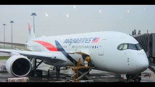 Malaysia Airlines Business Class  MH4  KUL  LHR  Airbus A350 [upl. by Nobe501]