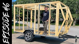 How to Build a Travel Trailer  DIY Guide to Installing the Floor and Framing [upl. by Meensat]