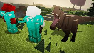 Surviving Dinosaurs in Minecraft [upl. by Catlaina]