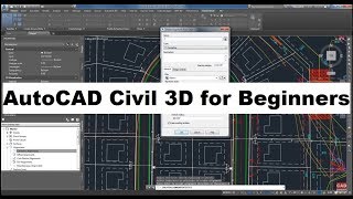 AutoCAD Civil 3D Tutorial for Beginners Complete [upl. by Ecyak]