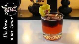 WHISKY  Cocktail UN BESO A MI AMOR [upl. by Luhar]