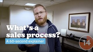 Whats a Sales Process A 60Second Explainer [upl. by Tower]