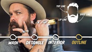 How to Trim Your Beard at Home 4 Step Tutorial  GQ [upl. by Webber830]