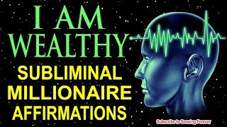 Powerful MILLIONAIRE Affirmations While You SLEEP Program Your Mind Power For WEALTH amp ABUNDANCE [upl. by Elodia]