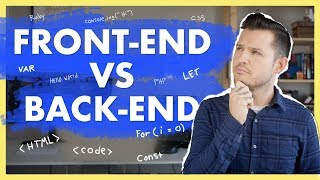 Frontend Development vs Backend Development [upl. by Eitsud]