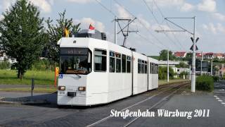 Straßenbahn Würzburg HD [upl. by Hedvig]