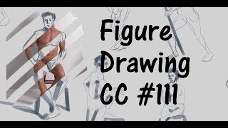 Figure Drawing Practice  Croquis Cafe 111 [upl. by Ikcir]