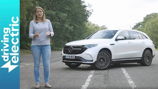 Mercedes EQC 400 review  DrivingElectric [upl. by Annah]