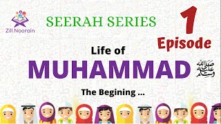 Seerah Series for Kids l Episode 1  Life of Prophet Muhammad PBUH  The Beginning [upl. by Marella]