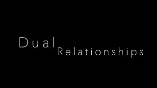 Ethical Review Dual Relationships in Counseling [upl. by Hamrnand]