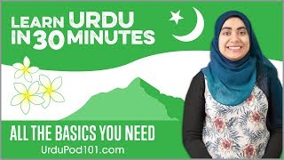 Learn Urdu in 30 Minutes  ALL the Basics You Need [upl. by Ettenot]