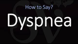 How to Pronounce Dyspnea CORRECTLY Meaning amp Pronunciation [upl. by Hildagarde585]