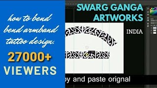 How to make perfect Armband tattoo stencil tips and tricks for beginners [upl. by Einon410]