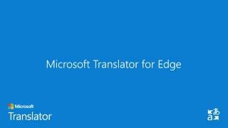 How to Use the Microsoft Translator Edge Extension [upl. by Levi493]