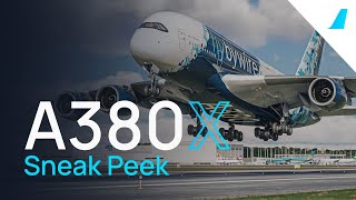 FBW A380X  Sneak Peek [upl. by Aihsena]