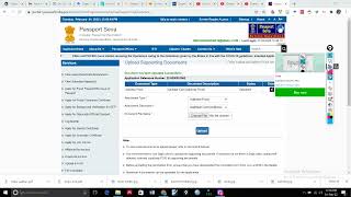 4 Passport Upload supporting documents [upl. by Nnaeus]