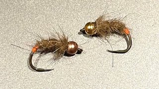 Hares Ear Grub Nymph  Fly Tying [upl. by Earl]