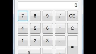 Part 2 Visual Studio WinForm Windows Calculator Tutorial Example C [upl. by Nivle]