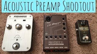 Acoustic Preamp Shootout [upl. by Wachter680]