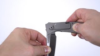 Inside Kershaw SpeedSafe assisted opening [upl. by Azrim]