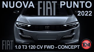 NUOVA FIAT PUNTO  2022 [upl. by Smoht598]