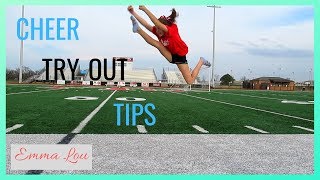 CHEER TRYOUTS MIDDLE SCHOOL TIPS [upl. by Jaine]