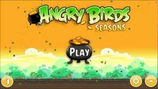 Go Green Get Lucky Theme  Angry Birds Seasons 2011 [upl. by Ecallaw]