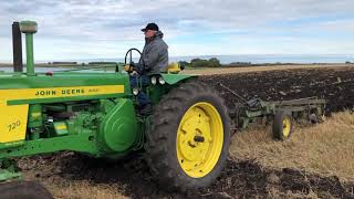 2019 Plowing Hitterdal MN Day 2 starting John Deere 730 and 720 Diesel plus 630 730 50 70 [upl. by Ulphiah]