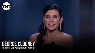 Julianna Margulies on Working With George Clooney  AFI 2018  TNT [upl. by Odilo853]