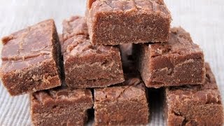 HOW TO MAKE OLDFASHIONED CHOCOLATE FUDGE [upl. by Llehcnom780]