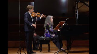 Martha Argerich Renaud Capuçon Cesar Franck Sonata [upl. by Nnaeus]