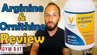 LArginineOrnithine 2000 mg  Vitamin Shoppe  Supplement Review [upl. by Ertnod]