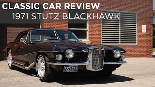 1971 Stutz Blackhawk  Classic Car Review  Driving ca [upl. by Domeniga]