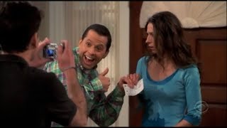 Two and a Half Men  Alans Final Alimony Cheque HD [upl. by Ximenez773]