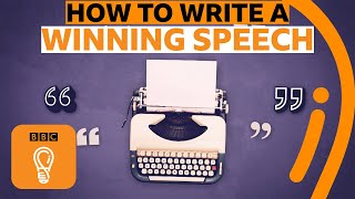 How to write a perfect speech  BBC Ideas [upl. by Airuam]