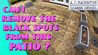 Can I Remove The Black Spots From This Patio [upl. by Schramke]