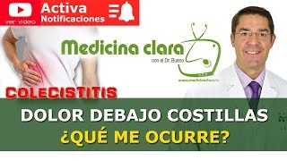 😓 Dolor en el lado derecho Dolor debajo de las costillas  Colecistitis  Medicina Clara [upl. by Downing]