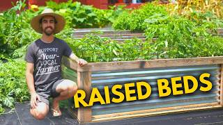 Beautiful DIY Metal Raised Garden Beds  Complete Guide [upl. by Aniez]