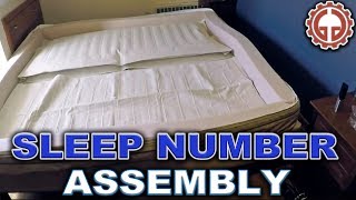 Sleep Number P5 Bed UNBOX amp ASSEMBLY [upl. by Yenitirb]