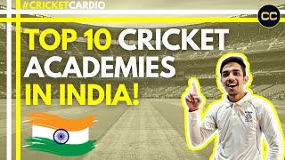 TOP 10 CRICKET ACADEMIES IN INDIA [upl. by Au392]